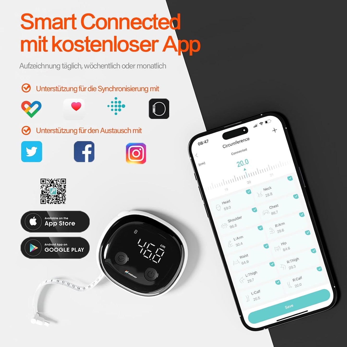 Fitdays Smart Measuring Tool™