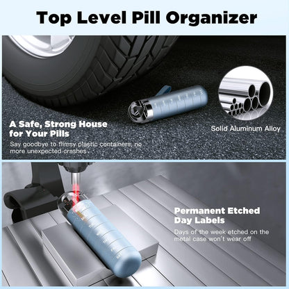 Premium Travel Pill Organizer