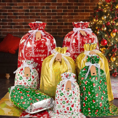 Kringle Express Drawstring Gift Bags