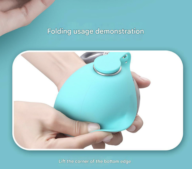 Portable Pet Water Dispenser Stainless Steel