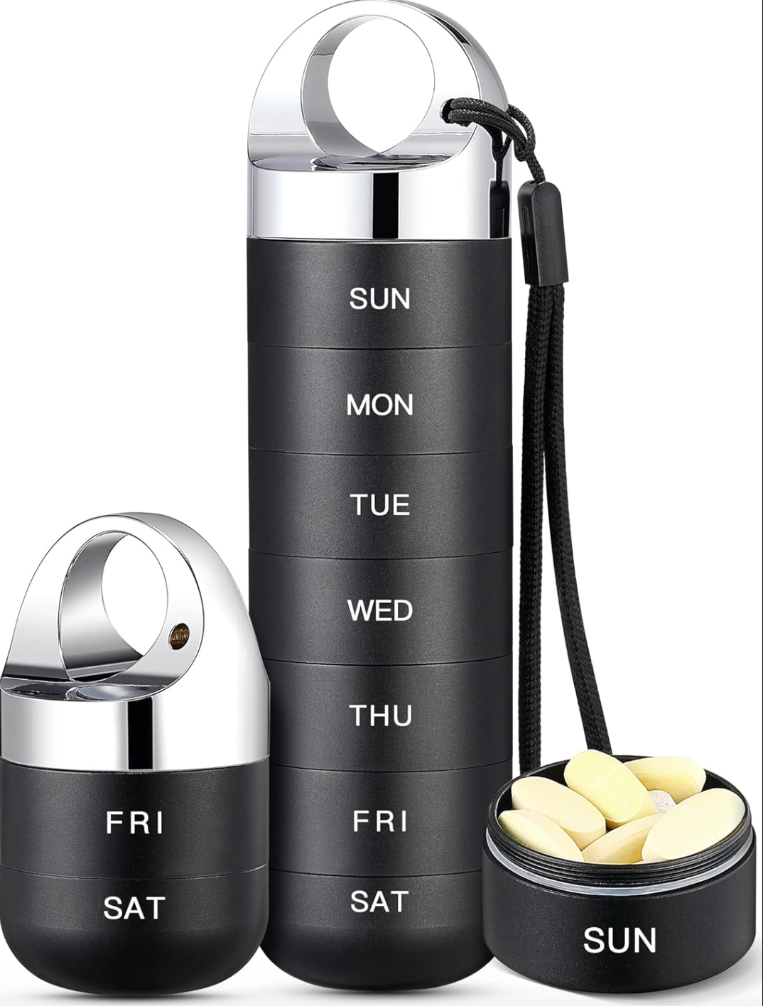 Premium Travel Pill Organizer