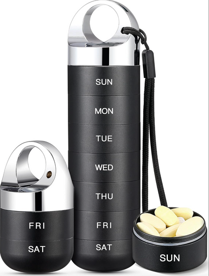 Premium Travel Pill Organizer